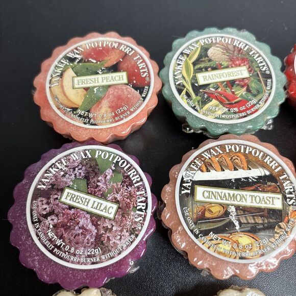 Vintage Yankee Candle Wax Melts Some Rare And Retired (lot of 9) Country Heather - Picture 5 of 9